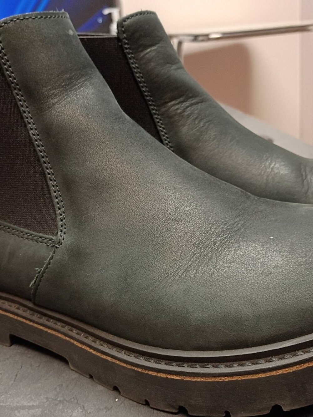 Stalon Nubuck Leather Birkenstock Boots like new size 38
